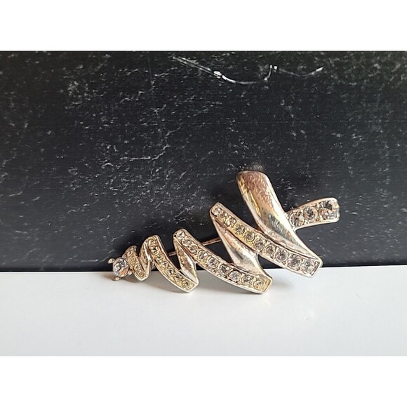 Monet Christmas Tree Brooch Vintage - Picture 7 of 10